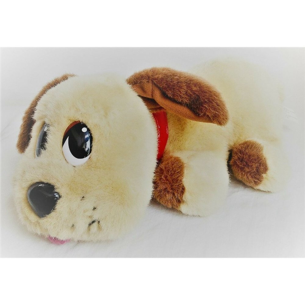 Mattel Pound Puppy Moves Head & Barks Whimpers Plush Toy Interactive Dog 13"